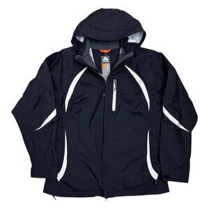 NIKE ACG FitStorm Black Waterproof Windbreaker Jacket Womens Medium